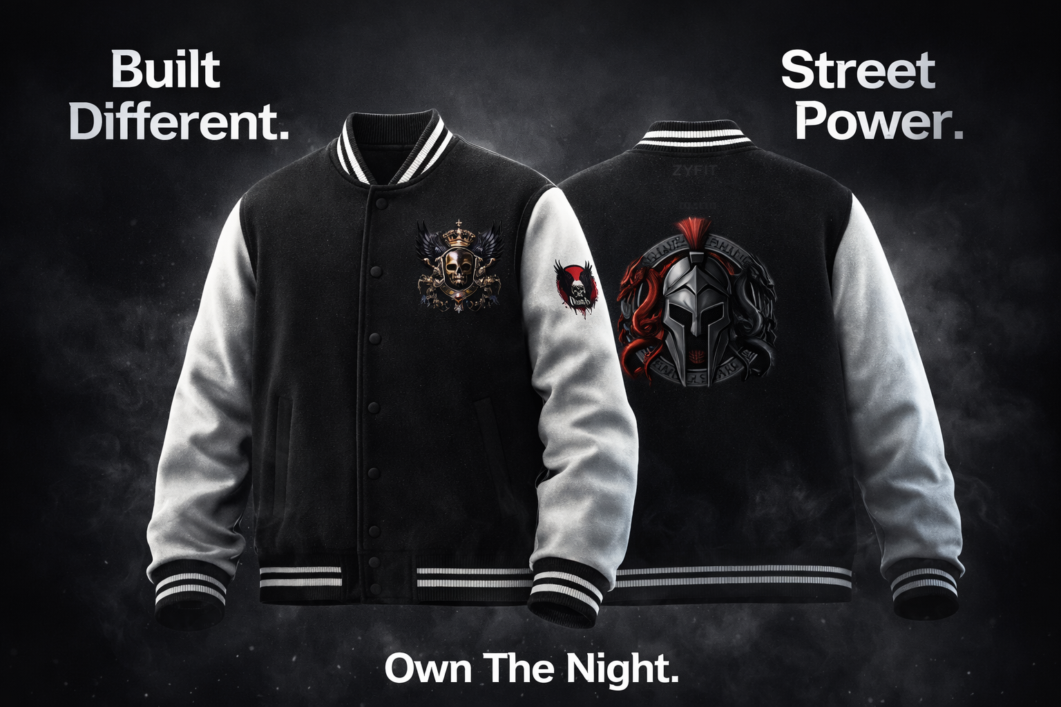 DARK TITAN Varsity Jacket