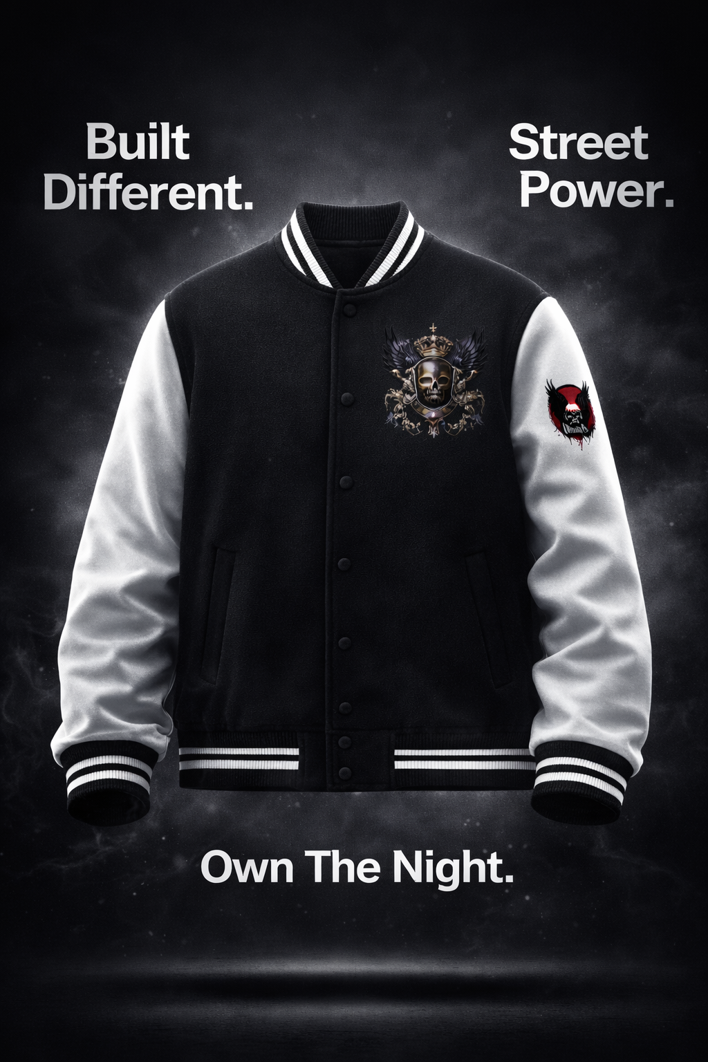 DARK TITAN Varsity Jacket