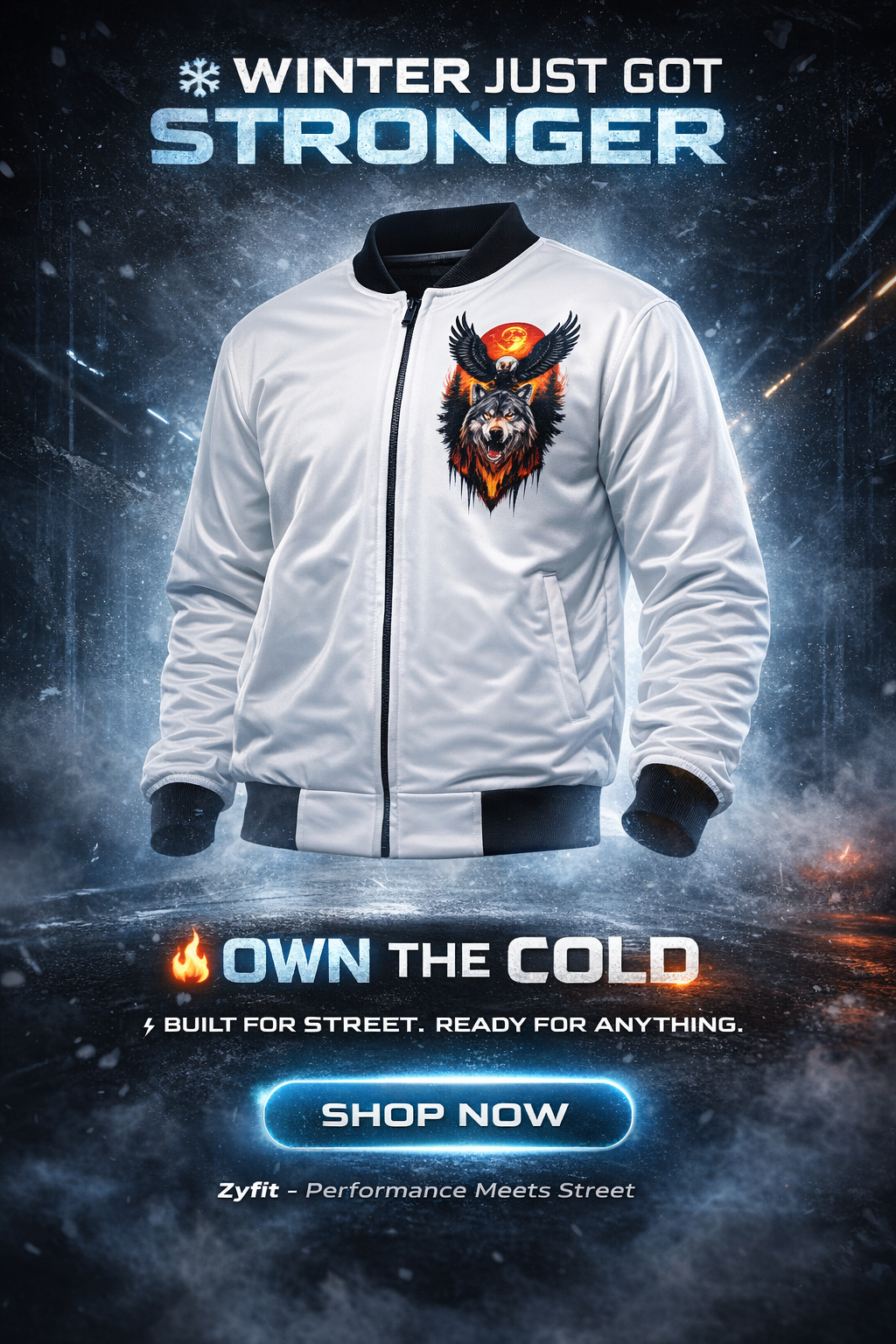 IRON VEIL Bomber Jacket