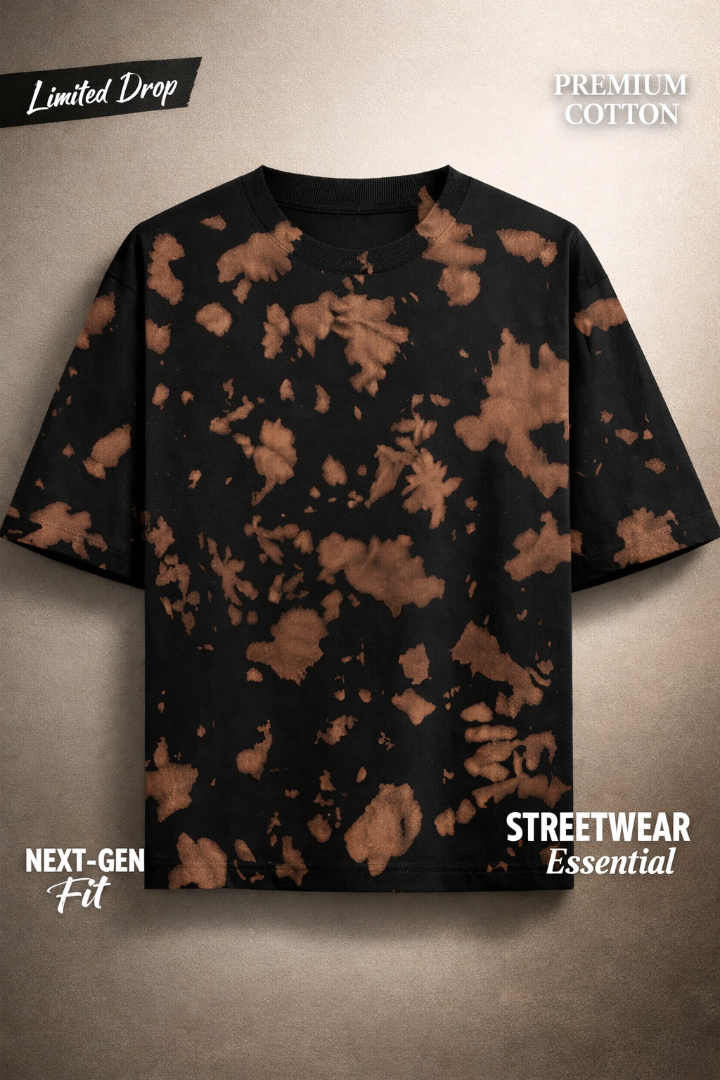 CHAOS DYE Oversized Tee